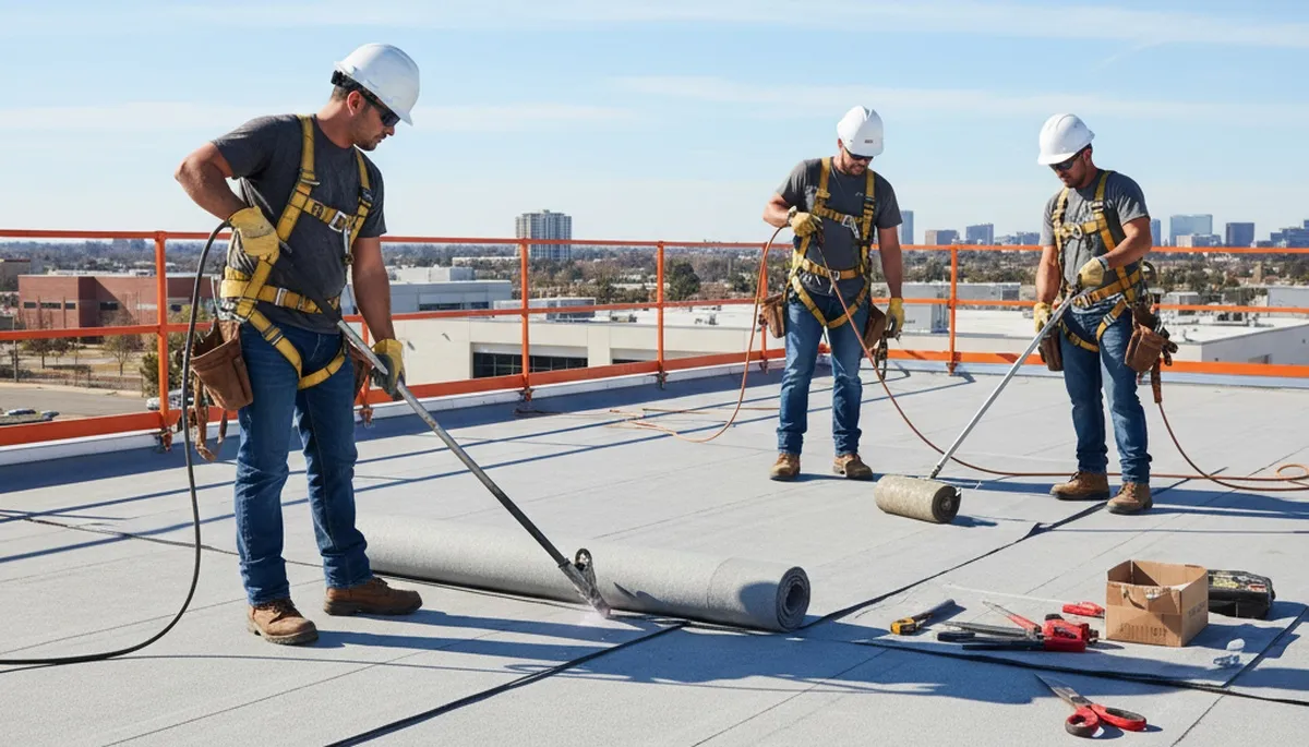 Commercial roofing services in Pittsburgh, PA for local businesses by FX Remodeling & Exteriors